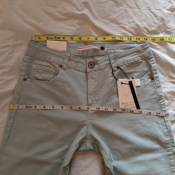 NWT Obviously Elemental Skinny Jeans in Buttermint - Picture 8 of 14